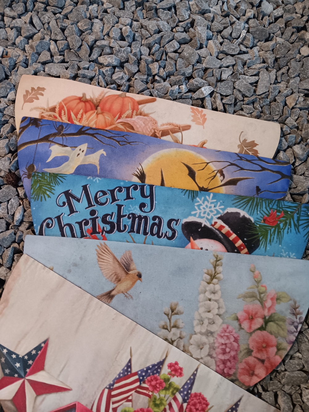 New Set of Decorative Seasonal Door Mats- Floral, Patriotic, Christmas, Autumn - Picture 2 of 3